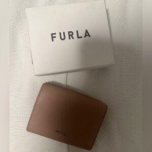 Furla Tan Leather Wallet